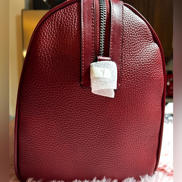 COACH GOTHAM DUFFLE 45/DARK RUBY - Picture 4 of 11
